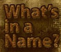 whatsinaname